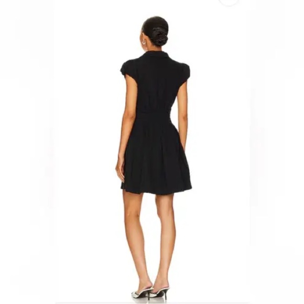 FREE PEOPLE Chester black Denim Mini Dress SIZE M - Picture 7 of 7